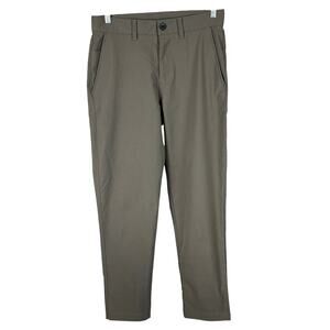 Lululemon Men's Relaxed Taper Smooth Twill Brown Pants Size 30 x 29 EUC